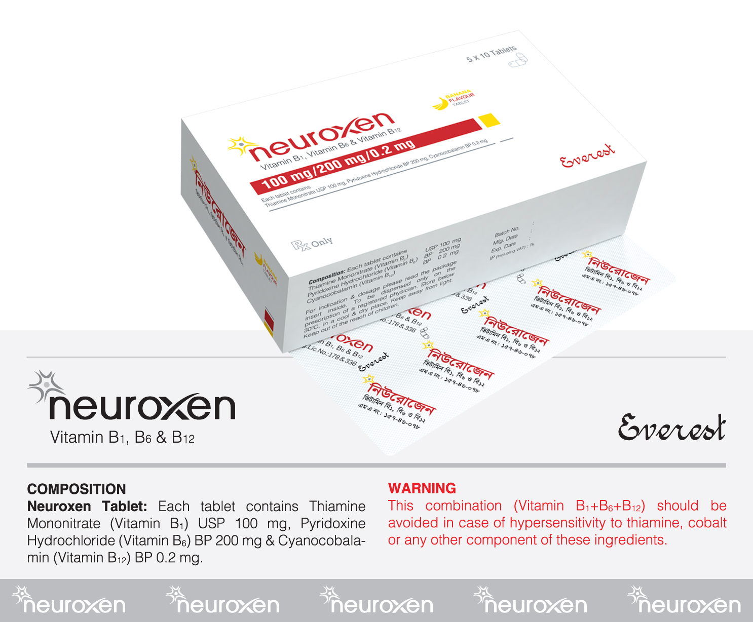 Neuroxen Tablet (70 Pcs Box)